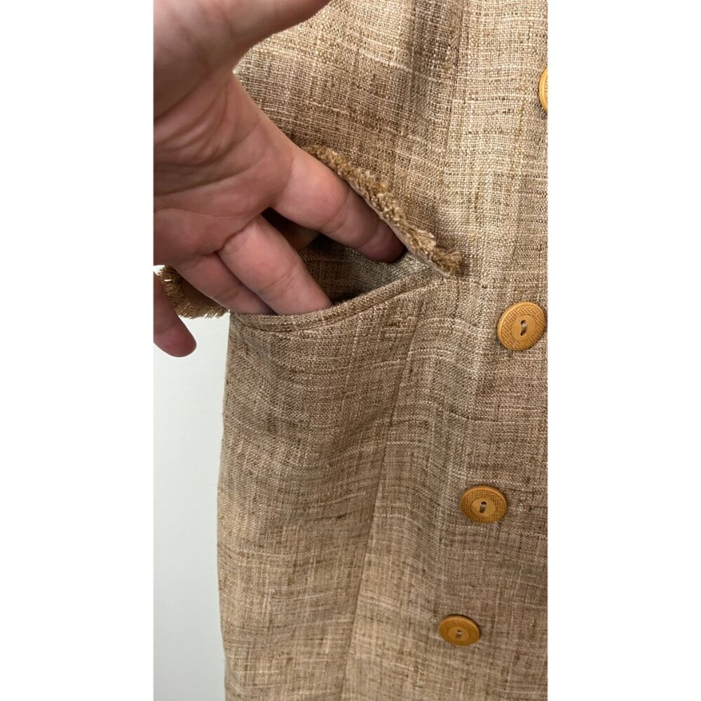 J.MCLAUGHLIN SAFARI WRAP DRESS 4/6 - Picture 5 of 8